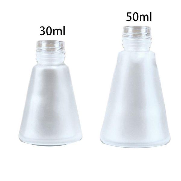 

storage bottles & jars clear glass aroma diffuser empty scrub cone containers for essential oils diy replacement reed wedding party decor