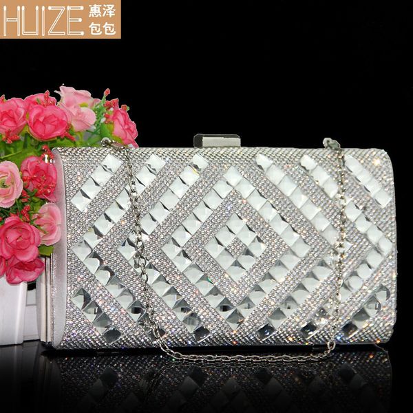 

fashion evening bag dinner glass flash diamond lady's hand bridesmaid gift