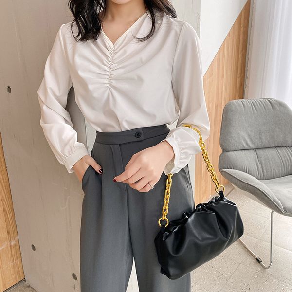 

shoulder bag female simple female casual personality trend solid color all-match daily out of the street fashion handbags vip210225xs-21