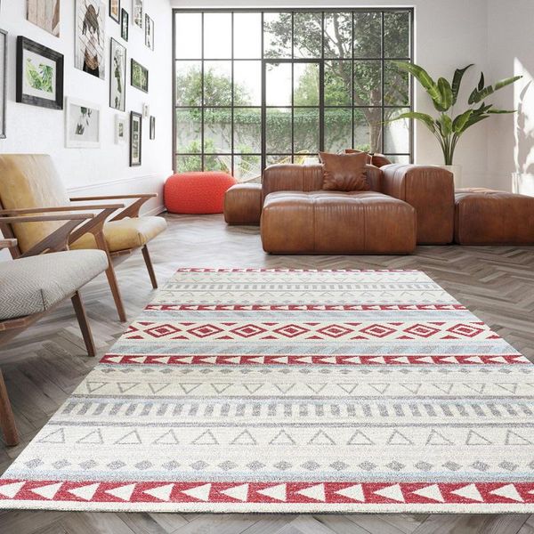 

carpets nordic minimalist living room home design coffee table floor mat study bedroom american geometric rug and carpet