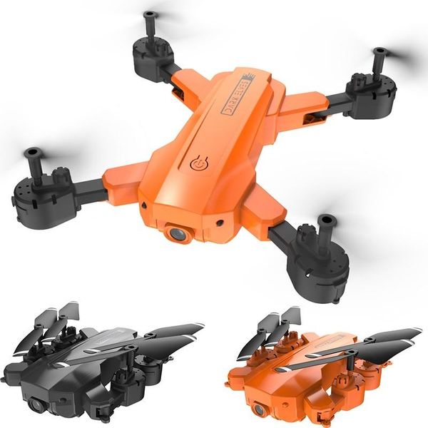 

drones 4k wifi hd dual camera pography rc drone four-axis folding remote control helicopter fpv follow me aircraft kids gift