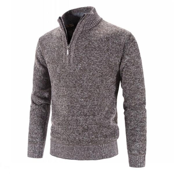 

men's sweaters 2021 autumn winter man long sleeved high collar slim thicken warm multicolor simple all-match fashion casual pullovers, White;black