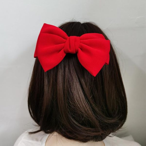 

hair accessories 1 piece handmade bow clips girls' barrettes women headwear, Slivery;white