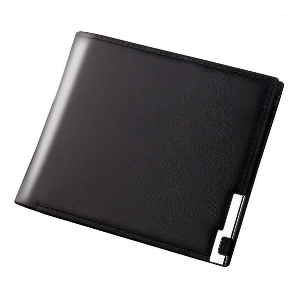 

men's short wallet multi-card ultra-thin soft wallettrendy wallets1, Red;black