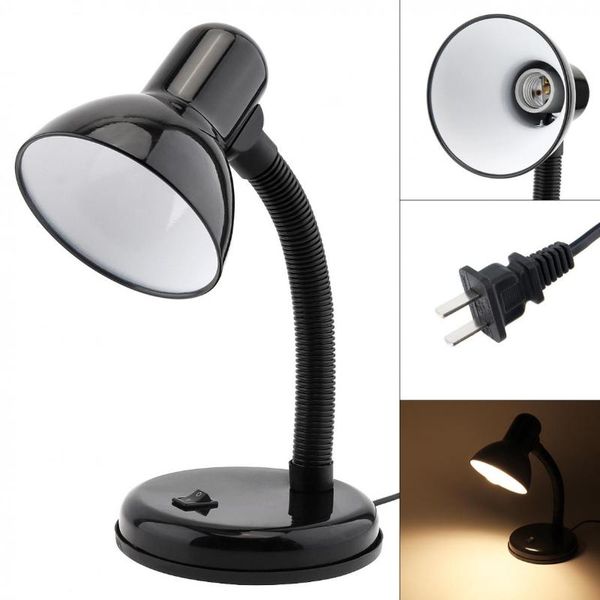 

table lamps 7w vintage led metal hose iron art lamp eye protection portable office study learning desk for children /