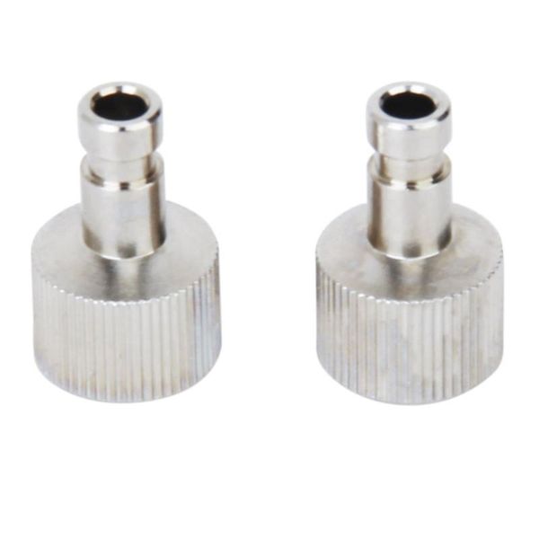 

2pcs 1/8 inch airbrush quick disconnect coupler hose connector release adapter