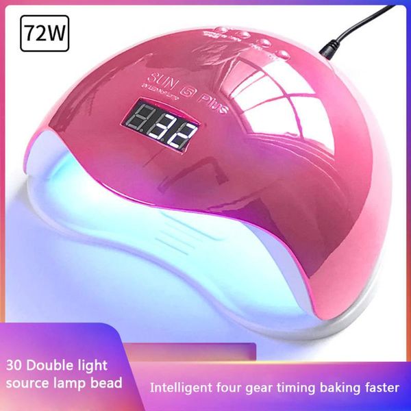 

nail dryers uv gelinduction timing lamp 72w powerful sensor manicure dryer 30led art light for gel polish