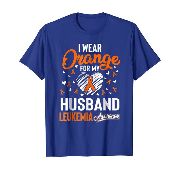 

I Wear Orange For My Husband Leukemia Cancer Shirt, Mainly pictures