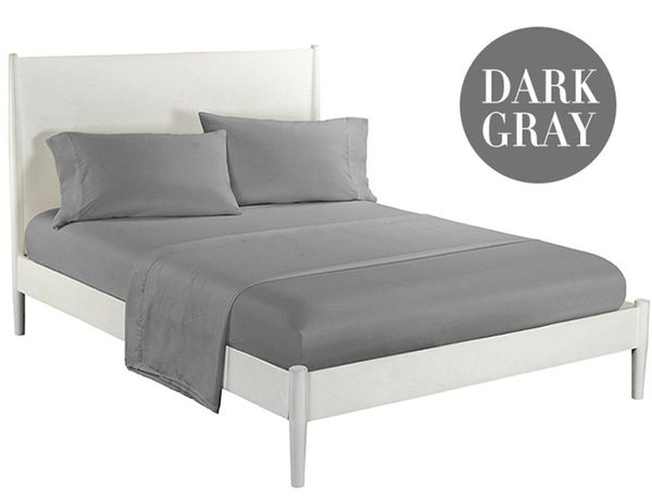 

bedding sets 3/4pcs fashion solid color simple set bed sheet cover linens cotton bedclothes full king single