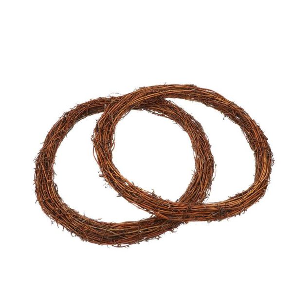 

2pcs christmas wreath decor christmas door garland pendant door window garland