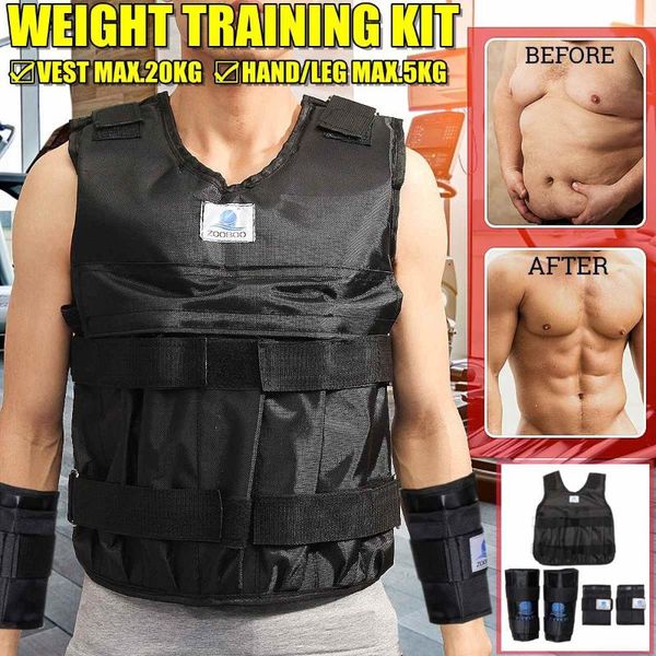 

a pair 5-7kg adjustable hand wrist arm weight gym exercise boxing training protect hand wrist kits ankle leg vest exercise, Black;red