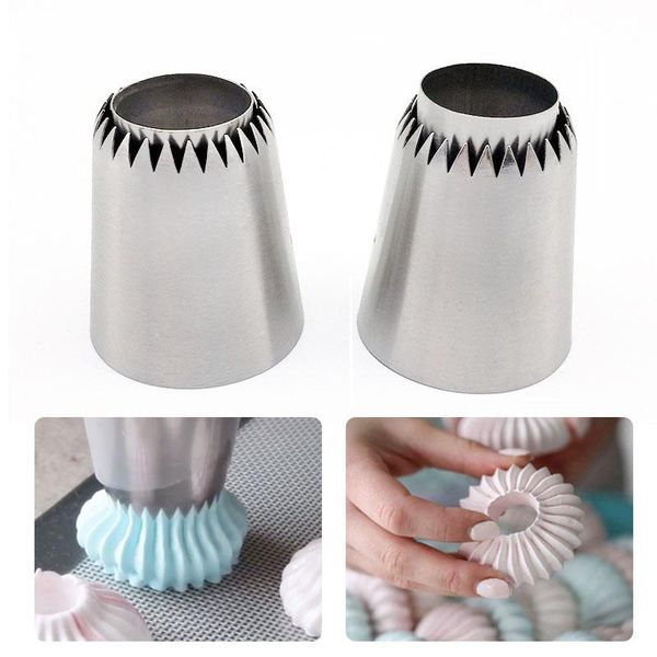 

baking & pastry tools 304 stainless steel russian icing piping nozzles ring cream cake cookies mold decoration tips fondant decorating
