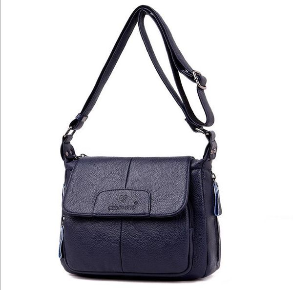 

elegant female new crossbody bag shoulder bags fashion pu leather women's handbag chain shoulder messenger bag