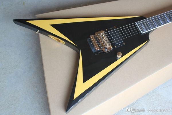 

ltd flying v custom shop blood tears james hetfield electric guitar floyd rose bridge active emg pickups lhgb