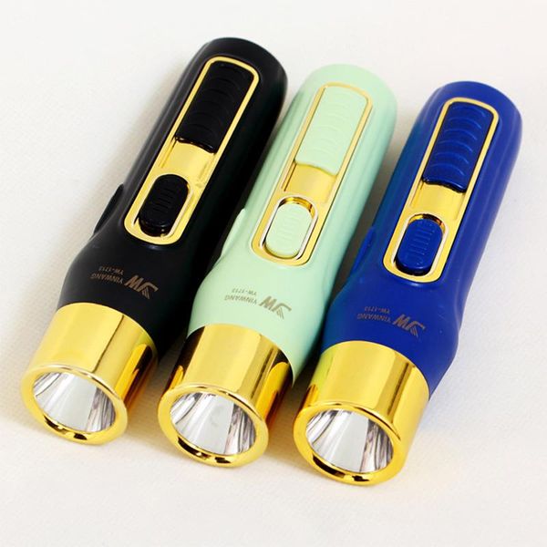 

flashlights torches led strong light usb rechargeable outdoor long-range household emergency lighting student dormitory night rea