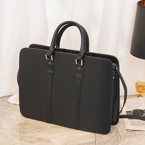 

busins men's bag hand shoulder computer korean briefcase