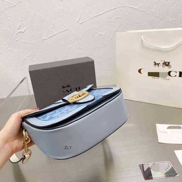 

denim leather bag women's 2021 new fashion retro saddle advanced single shoulder bag messenger hand zly zly bags bags zly 4l39