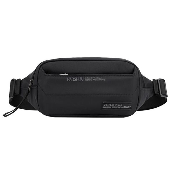 

waist bags nylon men bag hip bum fanny pack pouch multi-pocket fashion crossbody chest male belt bananaka