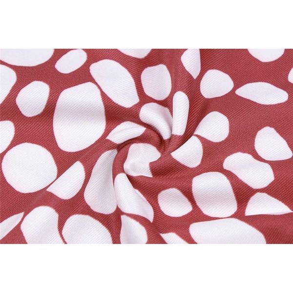 

women's pants & capris fitness women leggings fashion print elastic push up ankle length polyester dots, Black;white