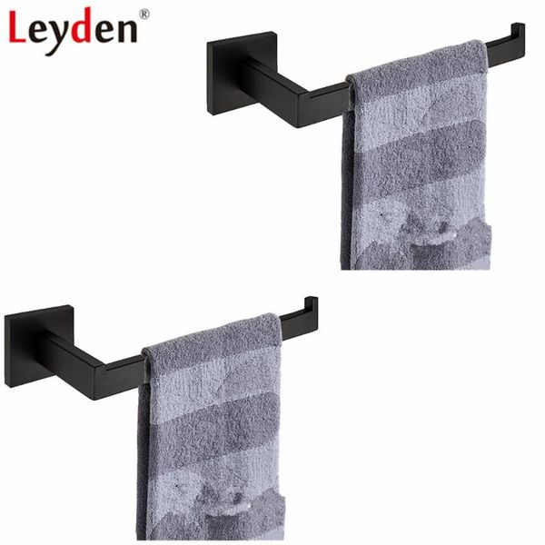 

bath accessory set leyden black 304 stainless steel wall mounted 2pcs towel ring sets durable holders bathroom accessories