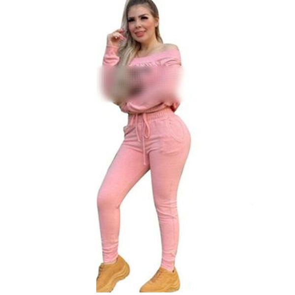

2 piece outfits soft set long sleeve workout tracksuits lounge sets for women loose sweatsuits, Gray