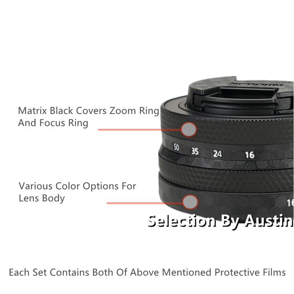 

lens skin decal wrap film protector for dx 16-55 anti-scratch decal sticker