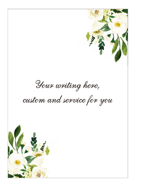 

diy acrylic wedding invitation optional,many flowers acrylic invites,custom 10pcs anniversary invitation,design