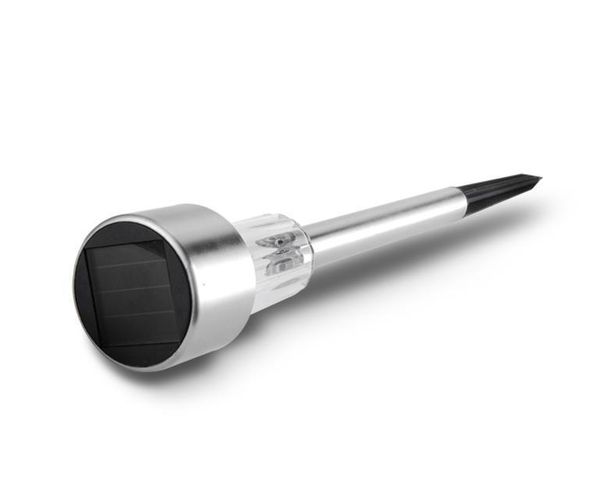 

lawn lamps solar energy small stainless steel nail lamp landscape garden lights(color random send)