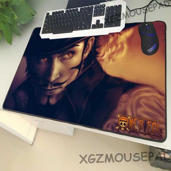 

mouse pads & wrist rests xgz anime extra large size pad one piece king swordsman mihawk laprubber table mat slip for the gamer