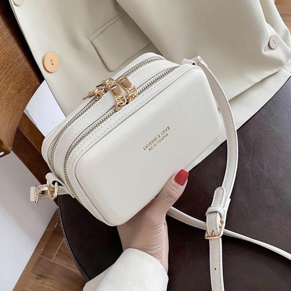 

evening bags 2021 korean brand designer handbags fashion shoulder bag texture box pu leather small square wild trend messenger