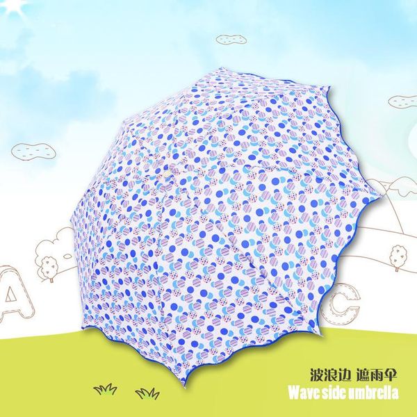 

umbrellas eight bone impact umbrella small fresh color men and women folding custom wholesale big circle pattern