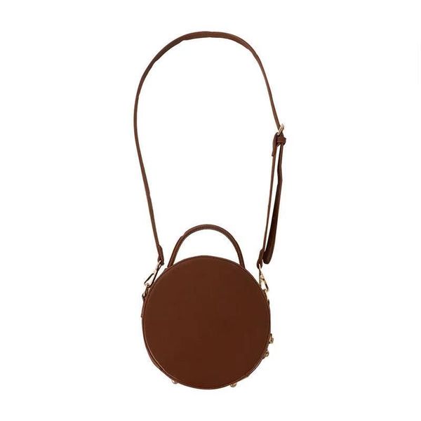 

volume small round bag fashion women bags one-shoulder retro handbag