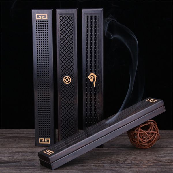 

creative wooden incense burner incense stick holder traditional chinese type wood aromatherapy censer home decor ornaments