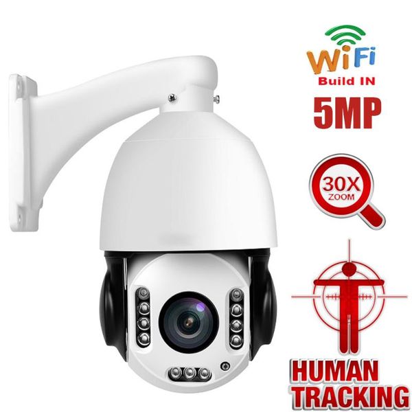 

imporx 5mp built-in wifi 30x optical zoom auto tracking humanoid recognition ip mini ptz camera h.256 onvif build-in microphone
