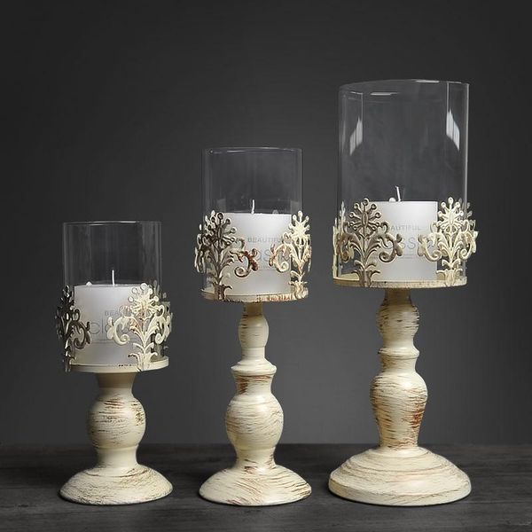 

candle holders glamour table holder nordic stand decor candlestick romantic pillar luxury centro de mesa home ab50zt