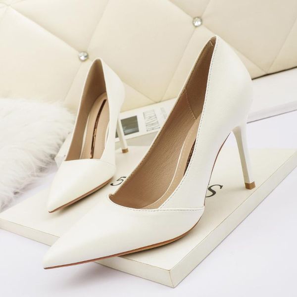 

dress shoes high heels summer women designer stiletto pumps elegant for woman ladies with, Black