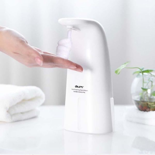 

liquid soap dispenser automatic foam smart contactless bathroom infrared sensor induction pump