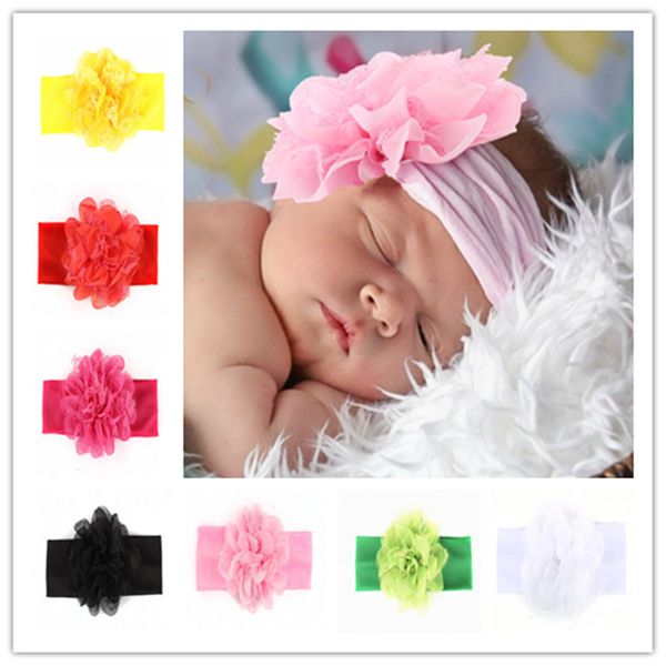 

factory wholesale broken flower children's cotton ornament hair band popular fashion xmas gift