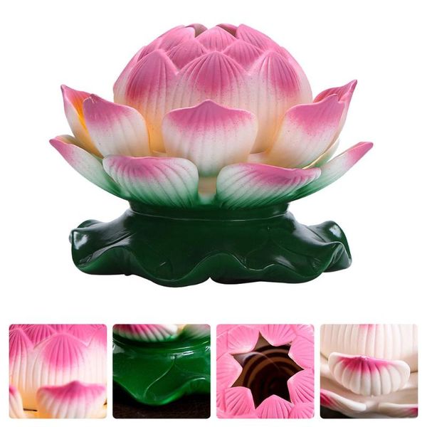 

fragrance lamps 1pc lotus leaf censer chic zen incense burner indoor crafts