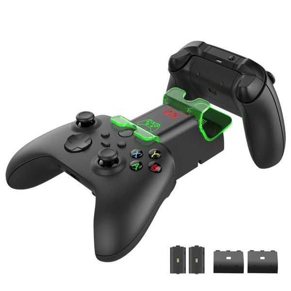 

hiperdealgamepad for xbox series x/s controller charger dual charging station wireless with type-c charging line