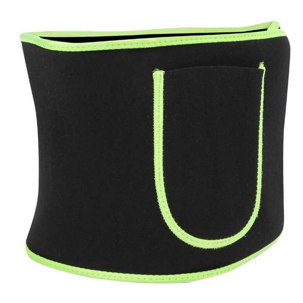 

waist support sports safety belt sbr neoprene running protection fitness wrap elastic, Black;gray