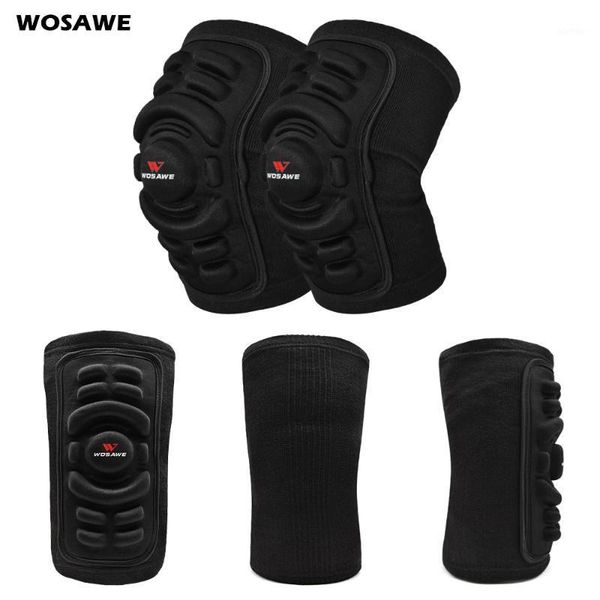 

elbow & knee pads wosawe elastic gym sport basketball arm protector shooting crashproof support brace support1, Black;gray