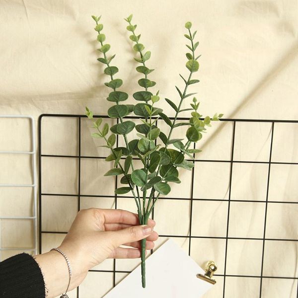 

decorative flowers & wreaths 1 piece fake plant home room wedding decorations simulated artificial eucalyptus leaves plants