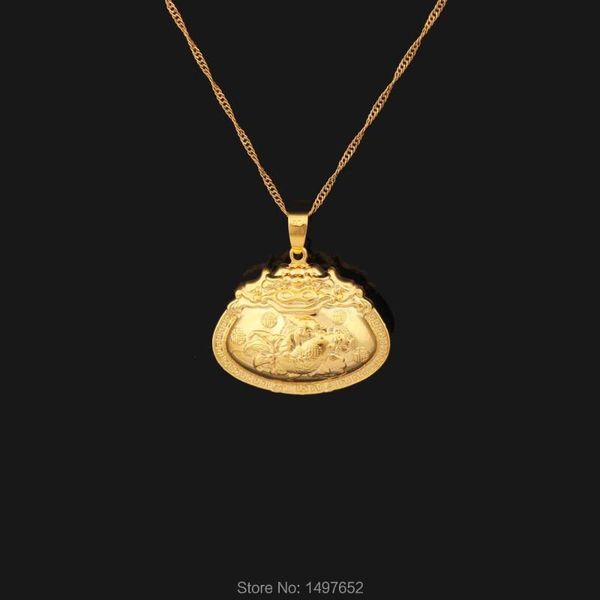 Кулон ожерелья Adixyn India Desigh для детей девочек. Золотое заполненное ожерелье Ювелирные изделия Детские подарки на день рождения
