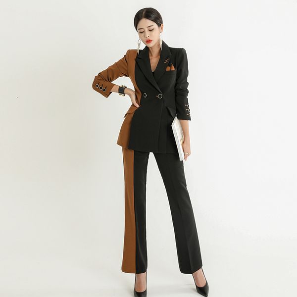 

female professional autumn and winter new korean version of the hit straight pants u9gx, White;black