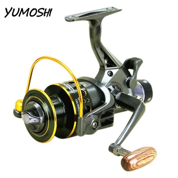 

baitcasting reels 10+1 bb ball bearing metal left/right handle spinning fishing reel mg series front and rear brake 2021 tool