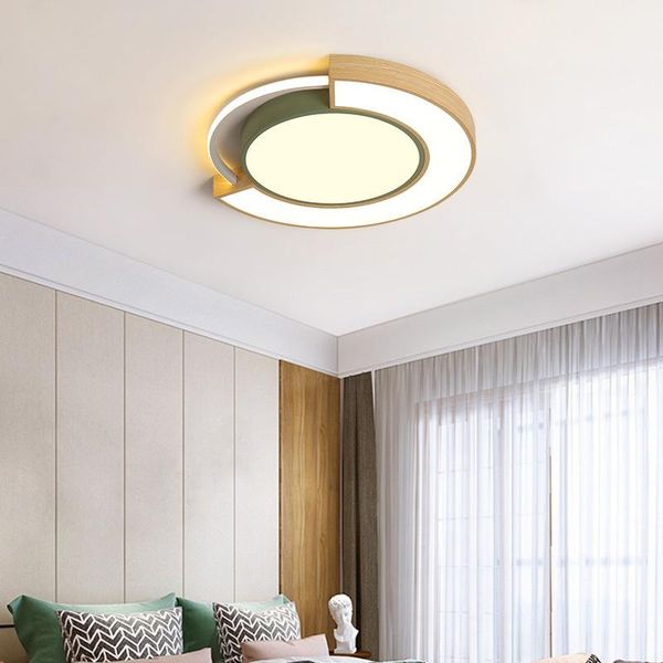 

ceiling lights nordic led lamp macarone style round family room balcony aisle simple modern bedroom lamps