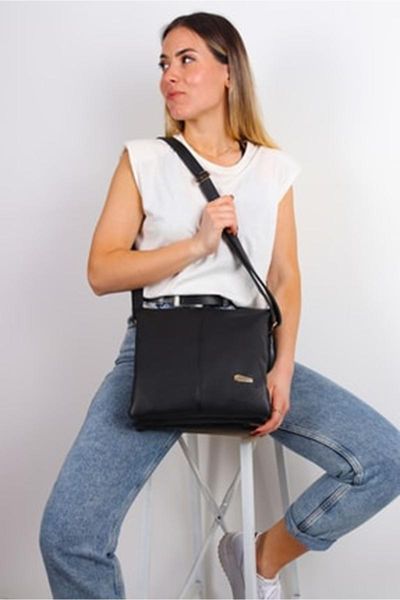 

sandals lezy black female shoulder sleeve bag 31783, Black;red