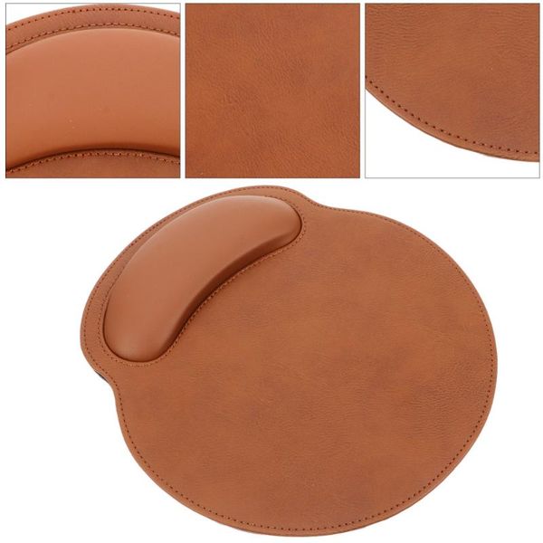 

mouse pads & wrist rests leather gaming mat chic pad support anti-slip