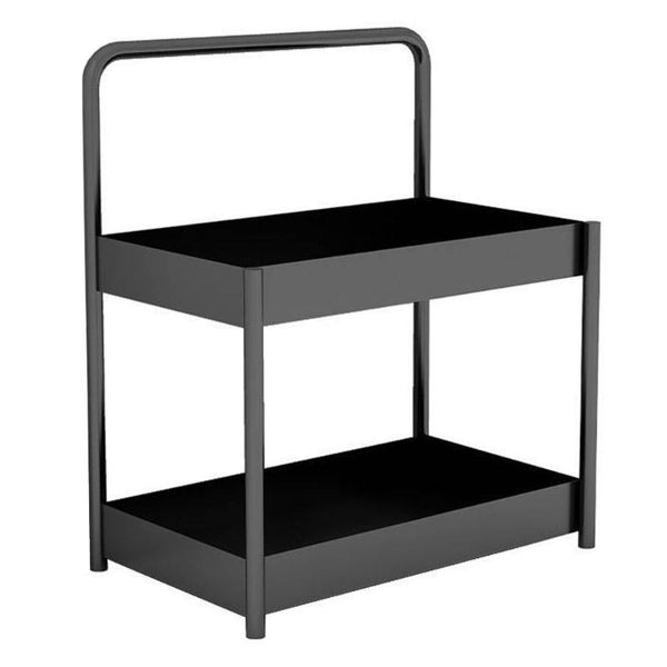 

hooks & rails 1pc nordic style iron cosmetic rack home cosmetics storage shelf